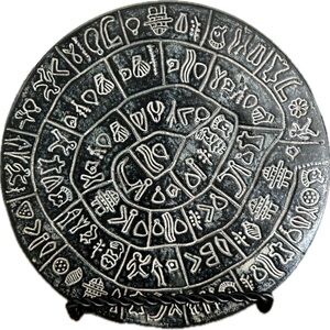 A decorative replica of the Phaistos Disc 5.5 Inch